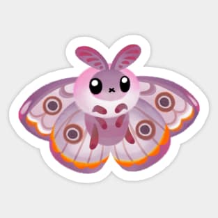 Marbled Emperor Moth Sticker